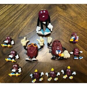 vintage california raisins figures lot